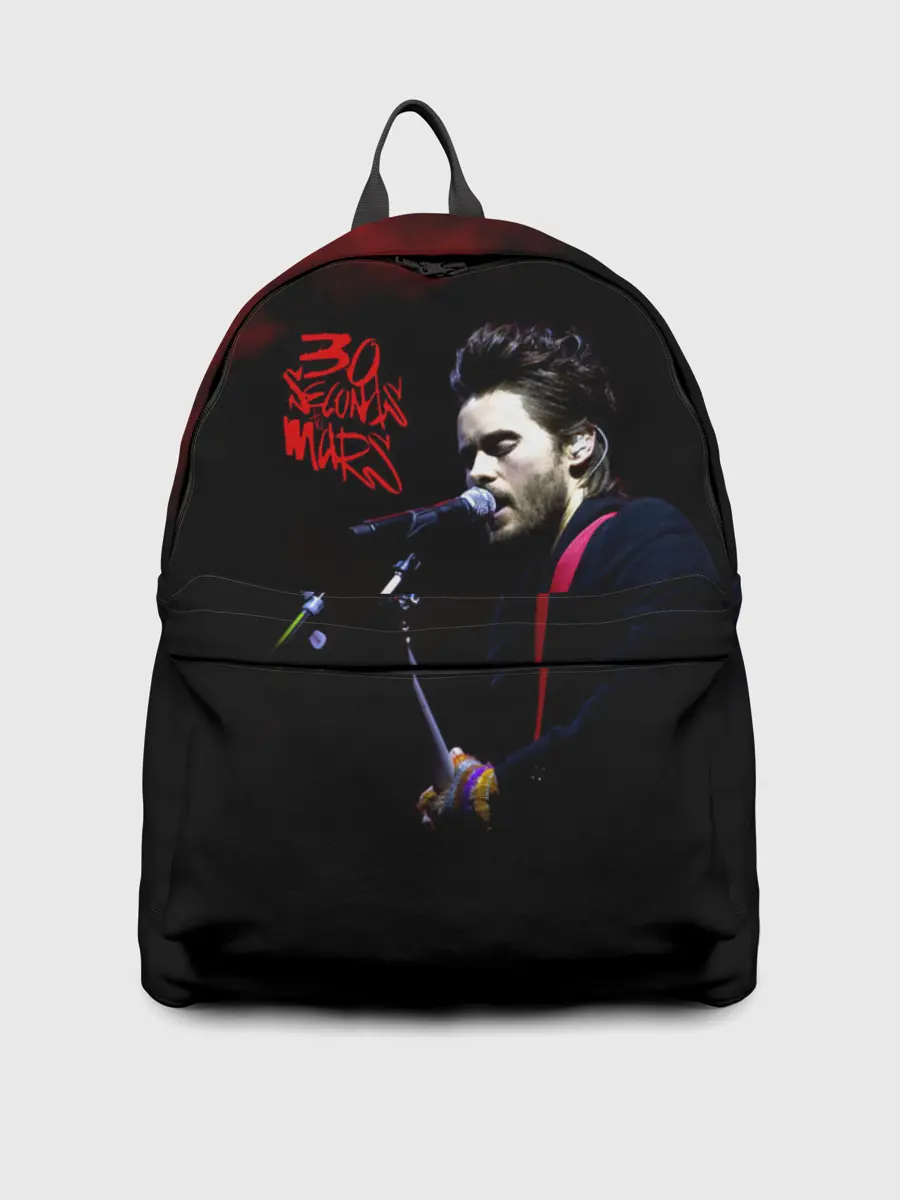 Рюкзак джинсовый / Джаред Лето - 30 Seconds to Mars