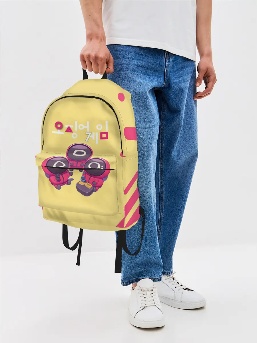 Рюкзак джинсовый / ИЗГОТАВЛИВАЮТ ВИЗИТКИ | ОХРАНА