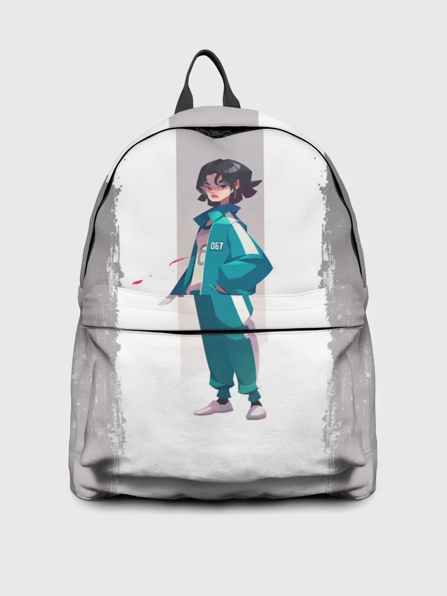 Рюкзак джинсовый / 067 | Кан Сэ Бёк