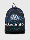 Рюкзак джинсовый / Volkswagen слоган Das Auto