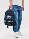 Рюкзак джинсовый / Volkswagen слоган Das Auto