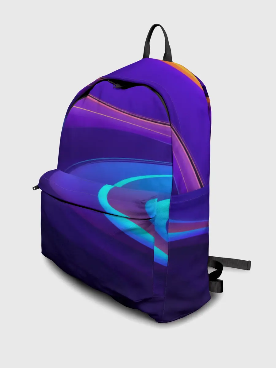 Рюкзак джинсовый / Аква принт