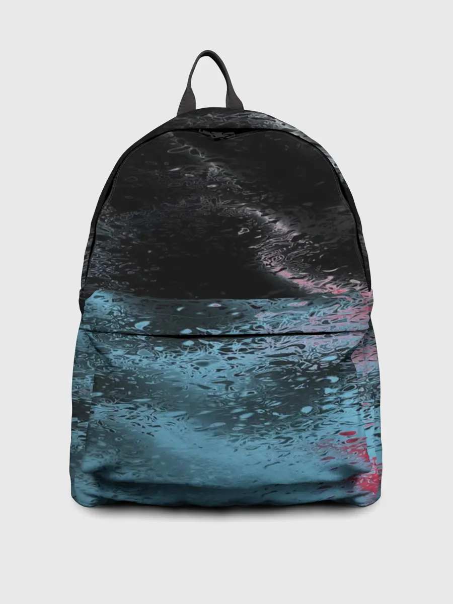 Рюкзак джинсовый / Распад красок