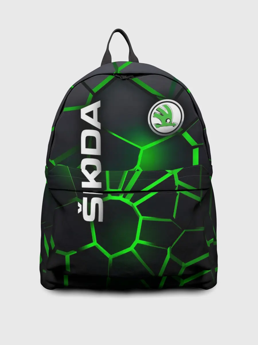 Рюкзак джинсовый / 3D плиты с подсветкой Шкода