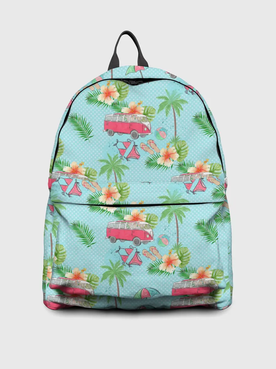 Рюкзак джинсовый / Путешествие хиппи