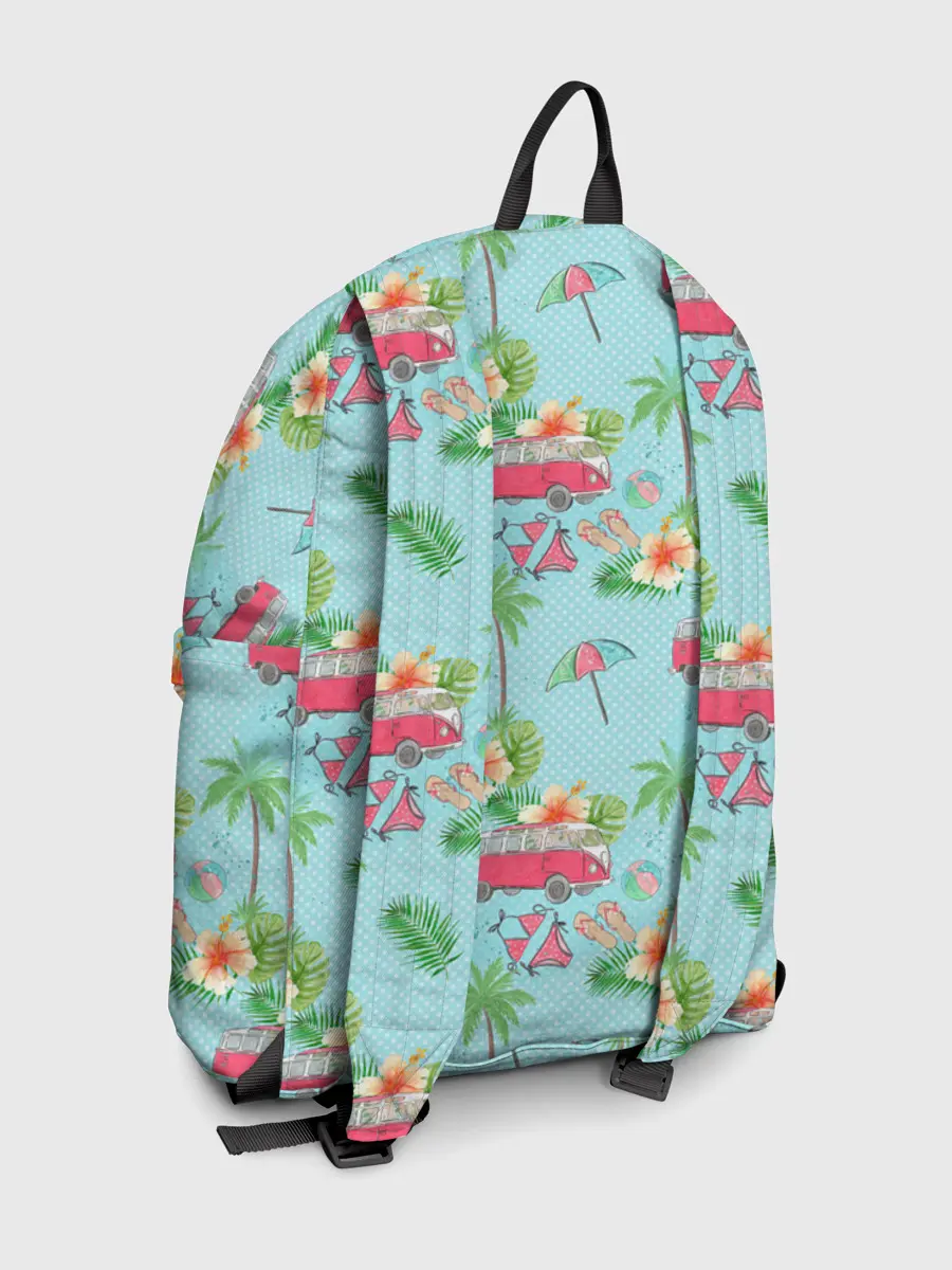 Рюкзак джинсовый / Путешествие хиппи