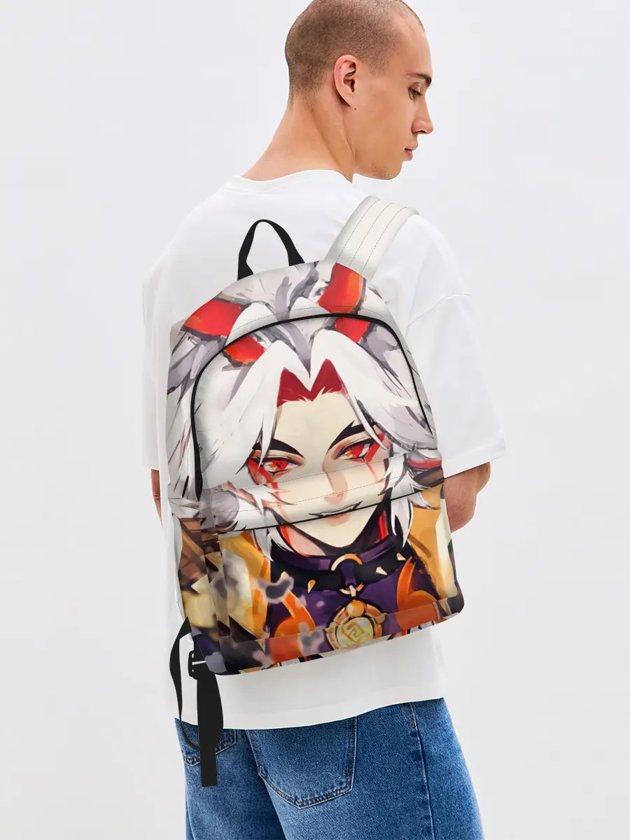 Рюкзак джинсовый / Arataki Itto Genshin Impact