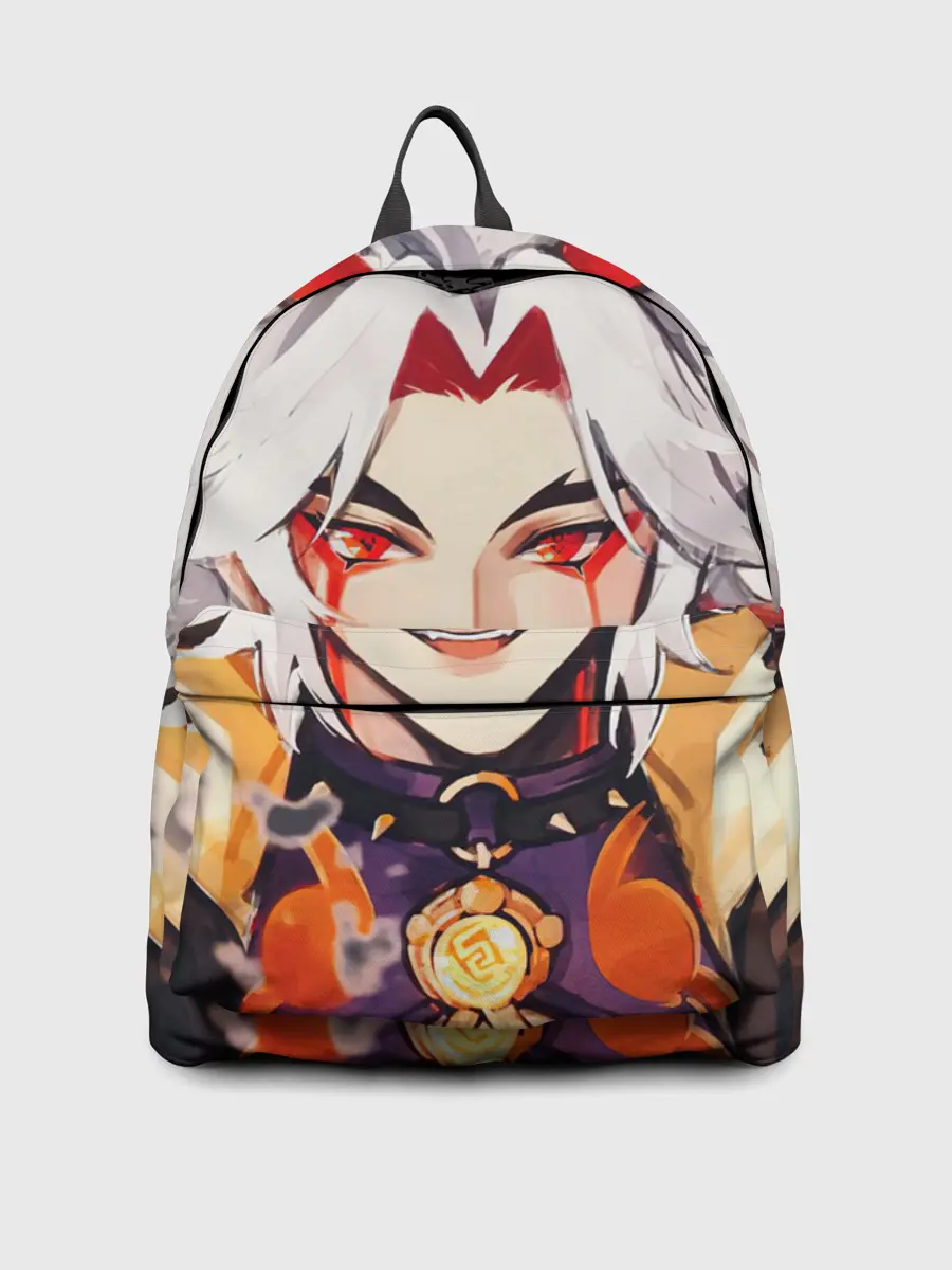 Рюкзак джинсовый / Arataki Itto Genshin Impact