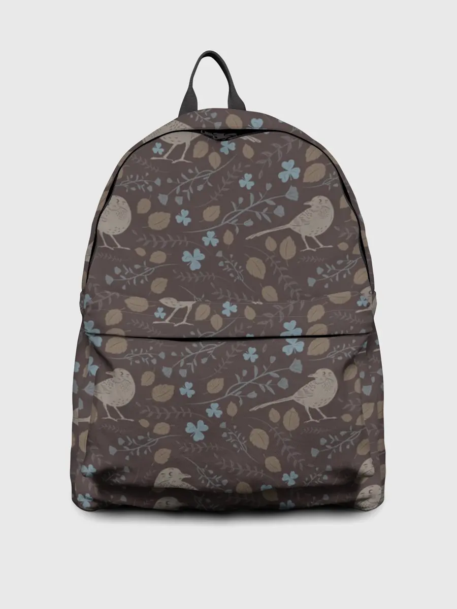 Рюкзак джинсовый / Осенняя абстракция