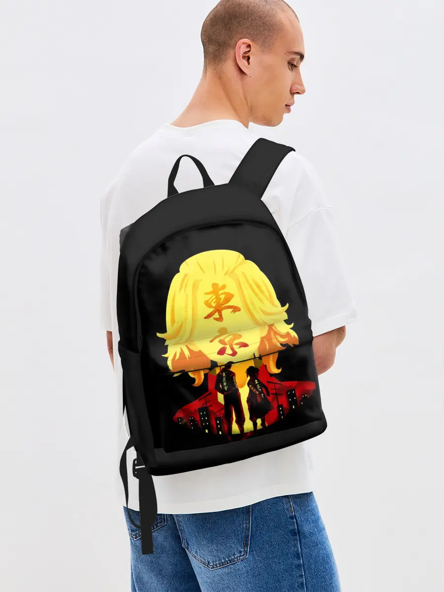 Рюкзак джинсовый / Токийские мстители: Майки и Дракен