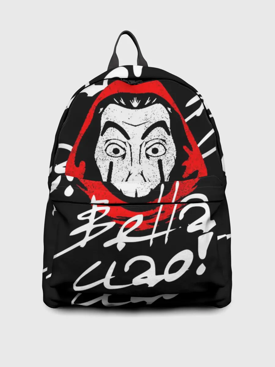 Рюкзак джинсовый / Бумажный дом, Белла чао