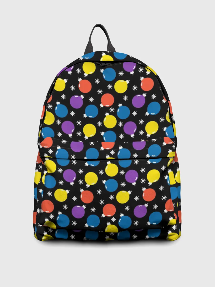 Рюкзак джинсовый / Новогодние Лампочки