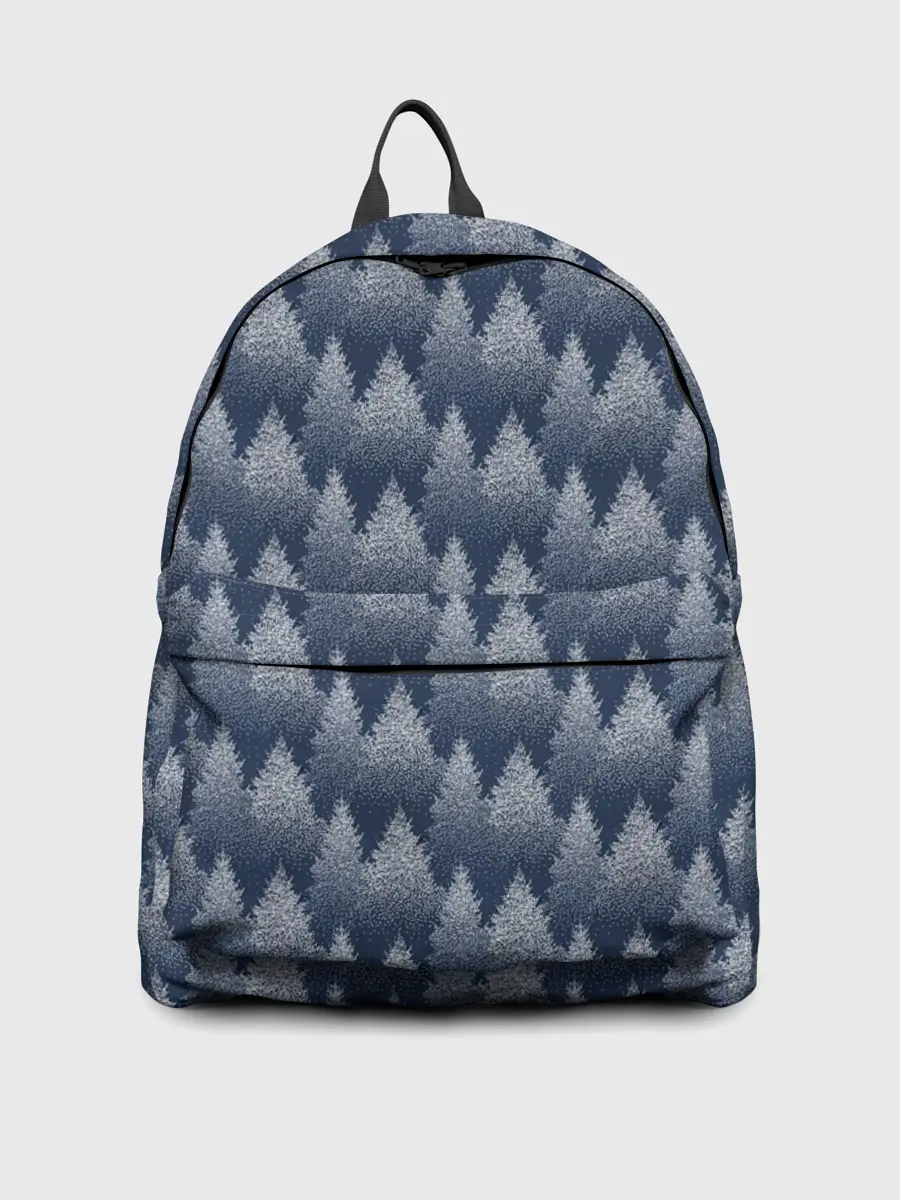 Рюкзак джинсовый / Еловый Лес