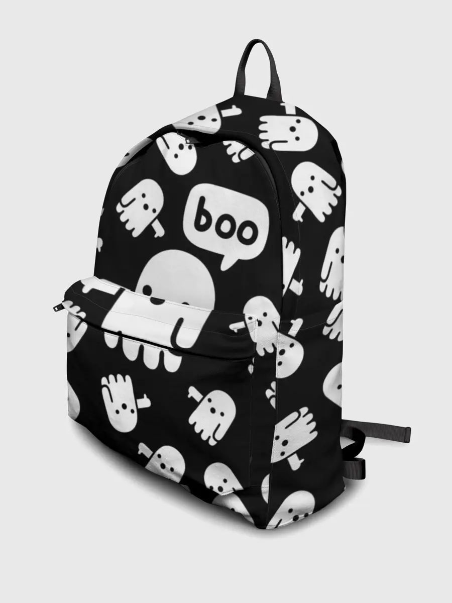 Рюкзак джинсовый / BOO! ПРИВЕДЕНИЕ ХЕЛЛОУИН