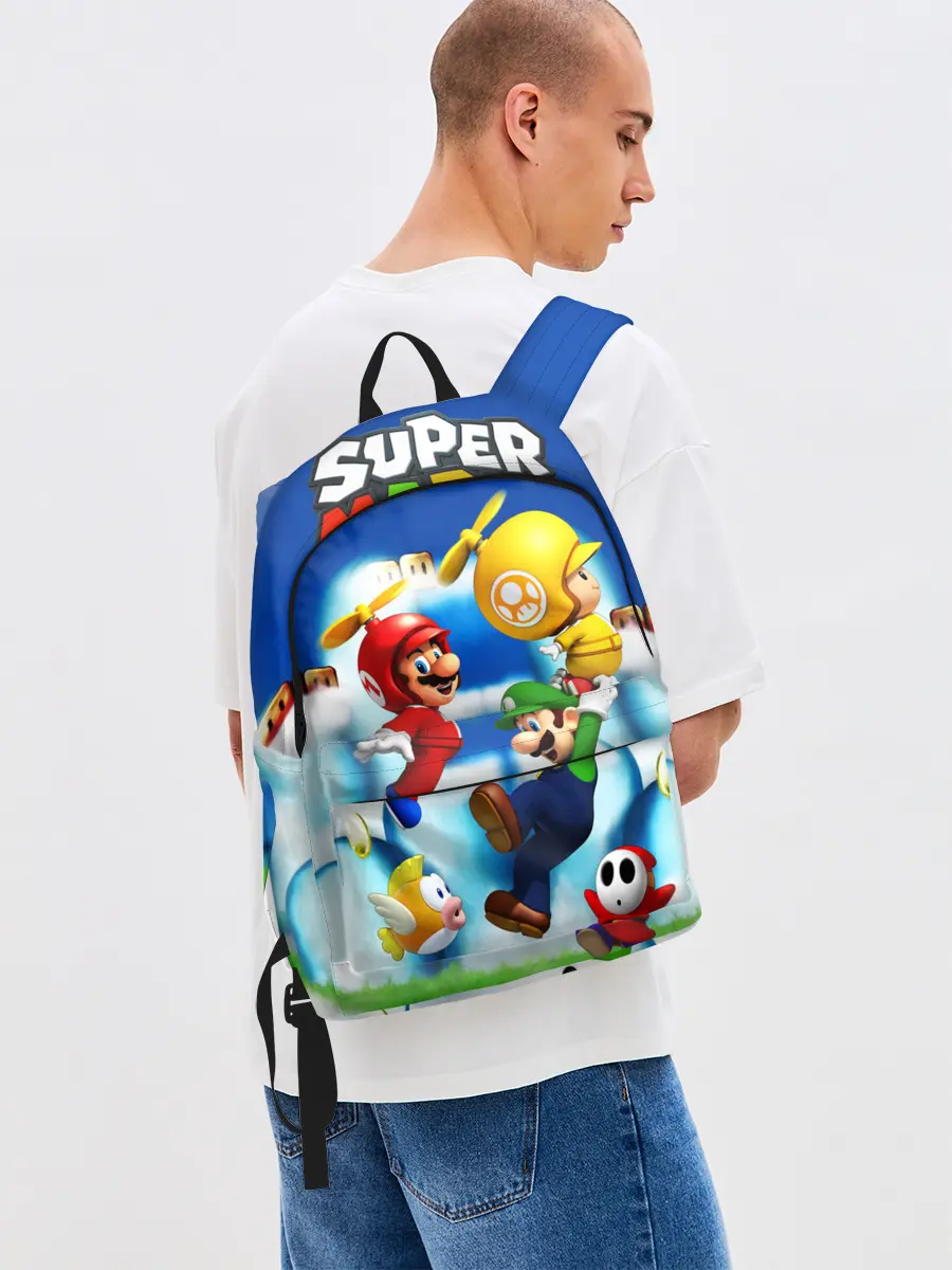 Рюкзак джинсовый / SuperFlyMario