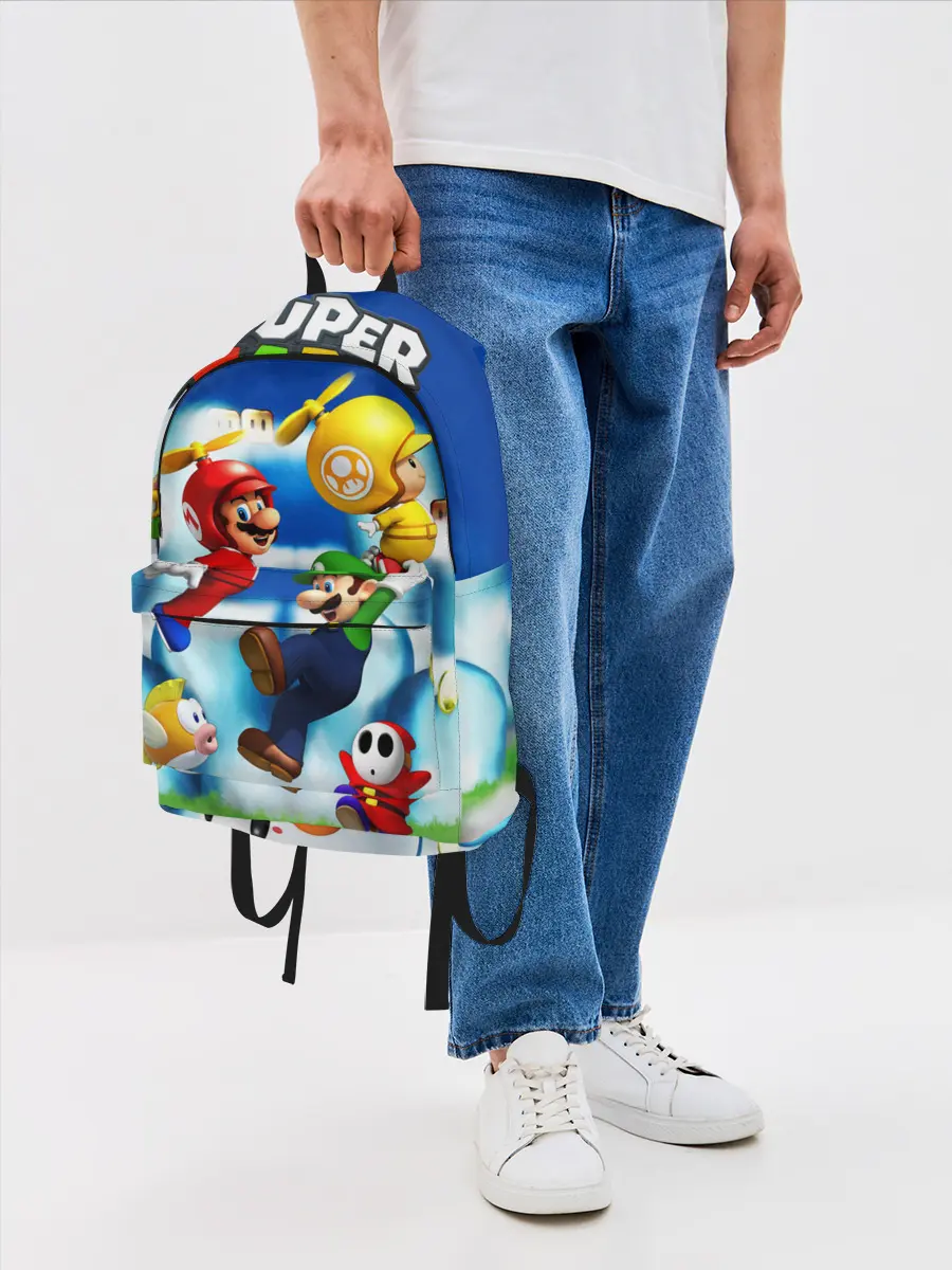 Рюкзак джинсовый / SuperFlyMario