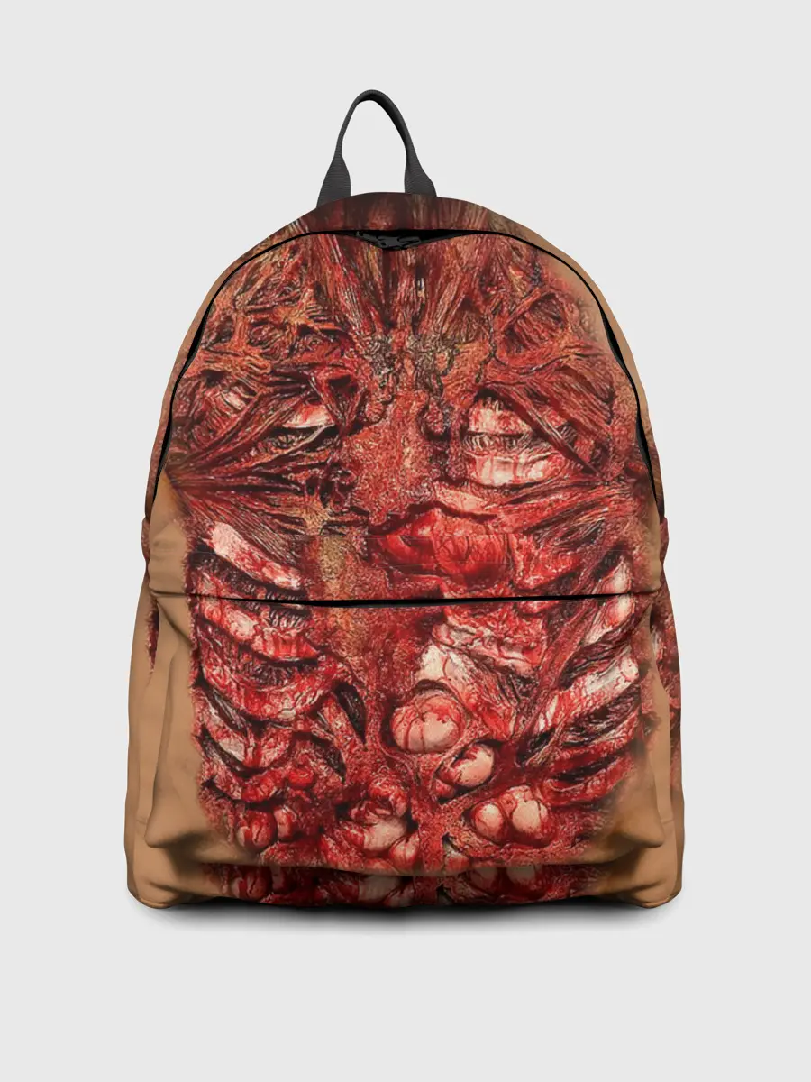 Рюкзак джинсовый / Открытая грудная клетка