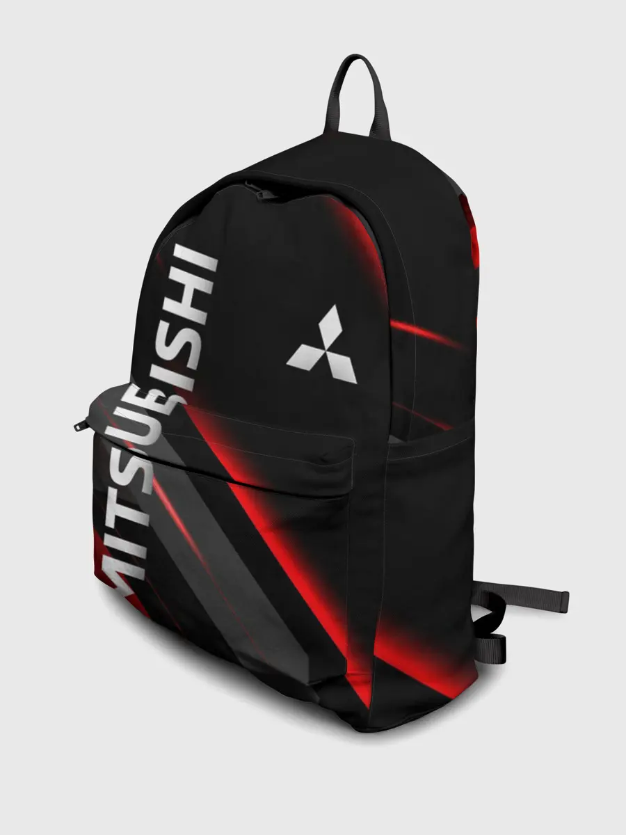 Рюкзак джинсовый / Геометрия митсубиси