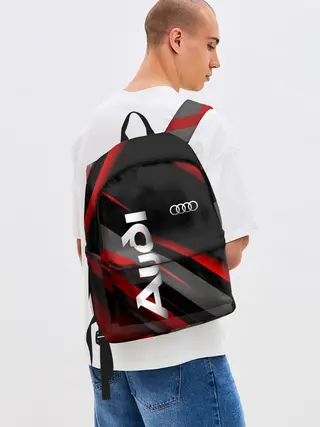 Рюкзак джинсовый / Геометрия Ауди