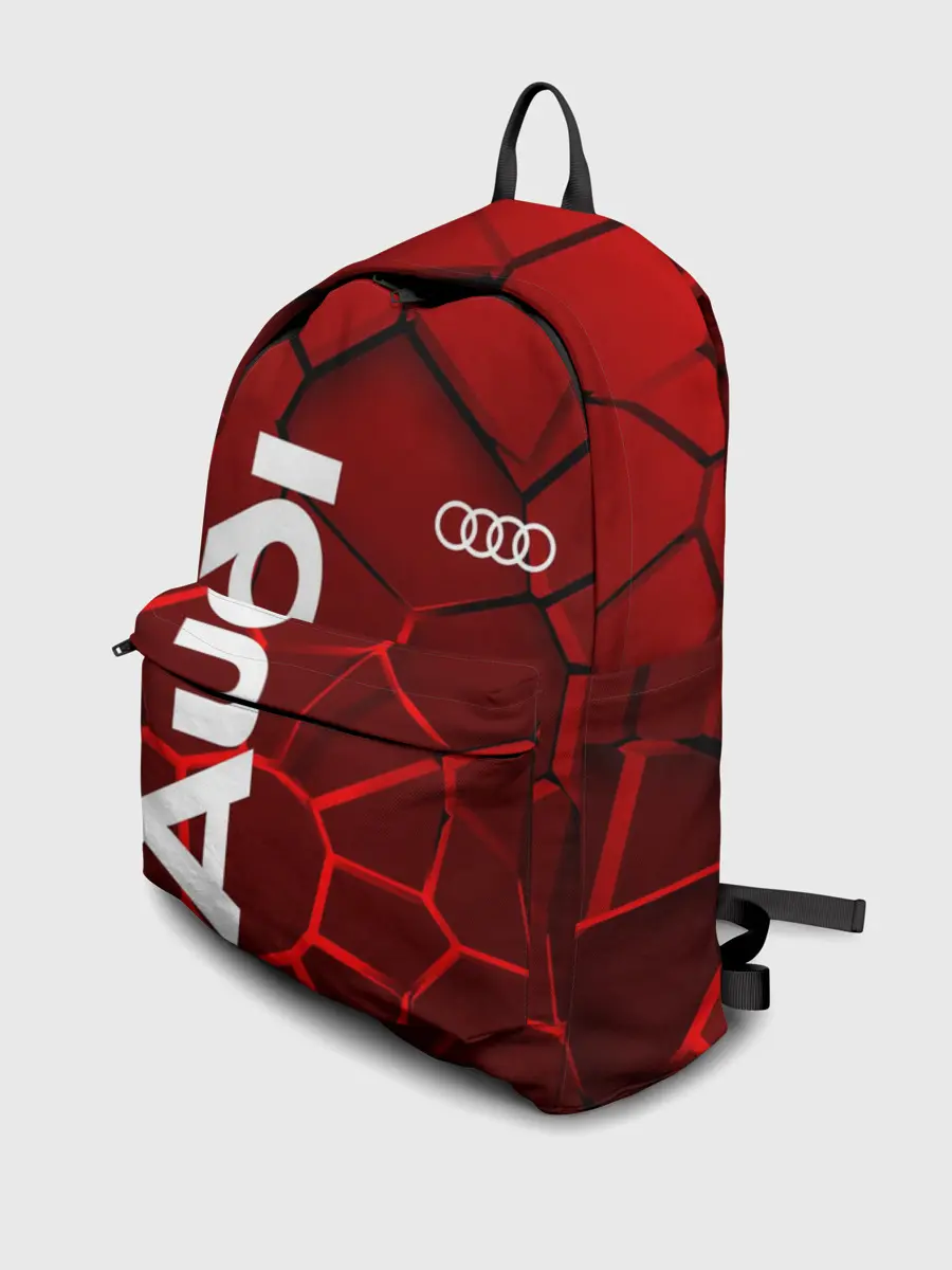 Рюкзак джинсовый / АУДИ - 3D плиты с подсветкой