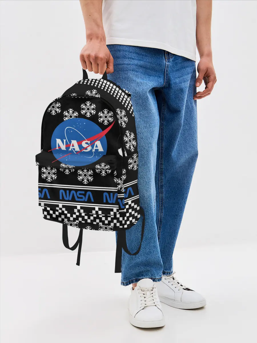 Рюкзак джинсовый / НАСА