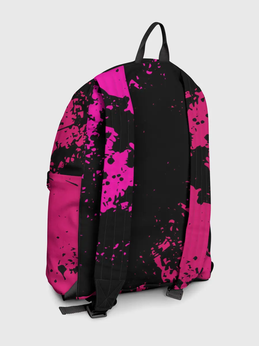 Рюкзак джинсовый / Squid Game брызги красок стража.