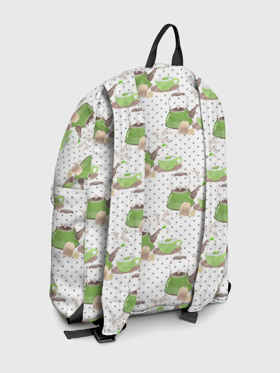 Рюкзак джинсовый / Зеленый чай