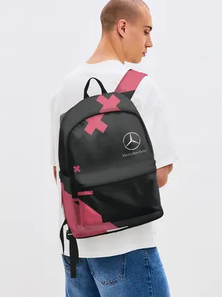 Рюкзак джинсовый / Мерседес / Mersedes
