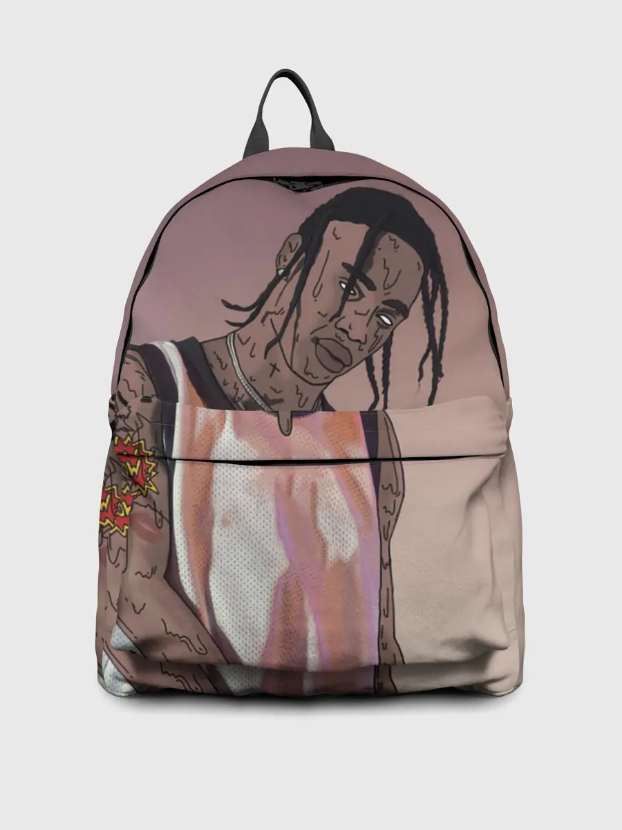 Рюкзак джинсовый / Потёкший Тревис