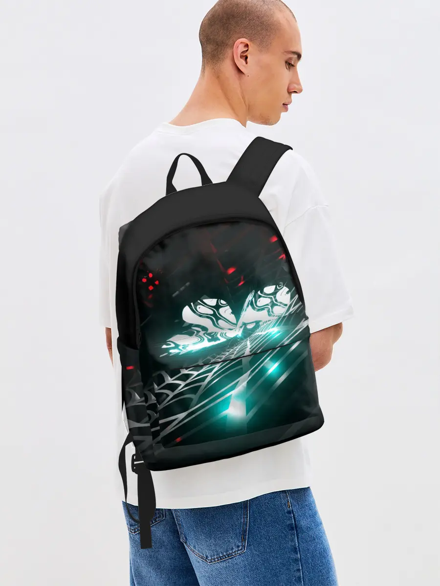 Рюкзак джинсовый / Кибератака