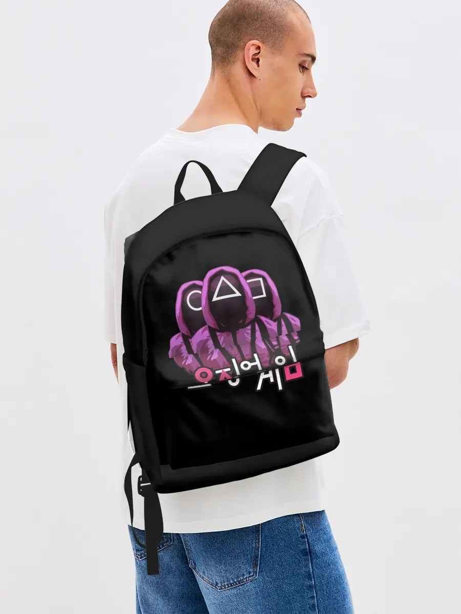 Рюкзак джинсовый / Squid Game Guards