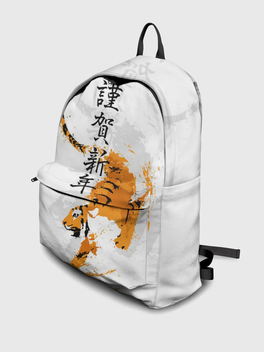 Рюкзак джинсовый / Китайский тигр