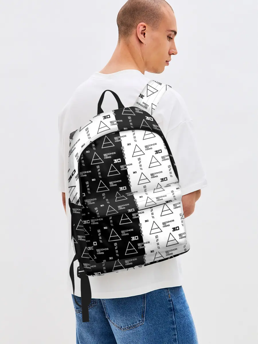 Рюкзак джинсовый / 30 Seconds to Mars