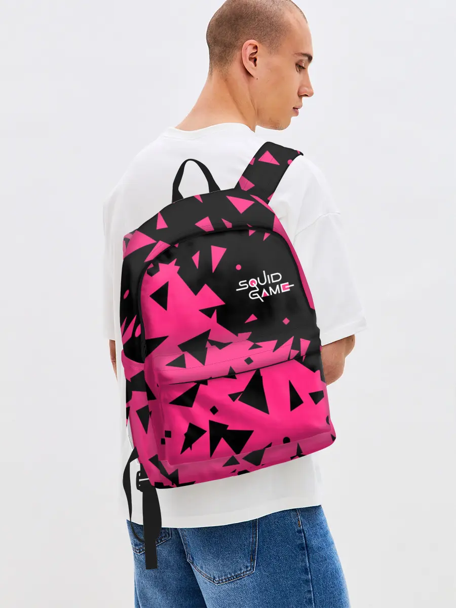 Рюкзак джинсовый / Squid Game