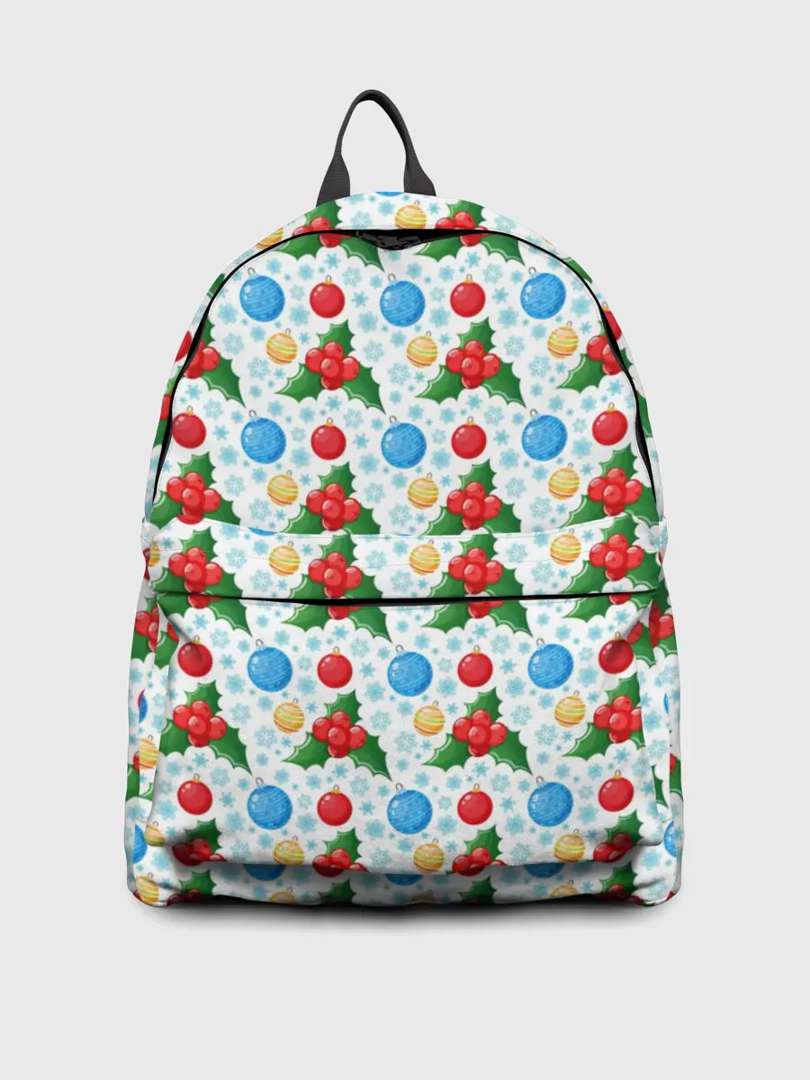 Рюкзак джинсовый / Новогодняя Символика