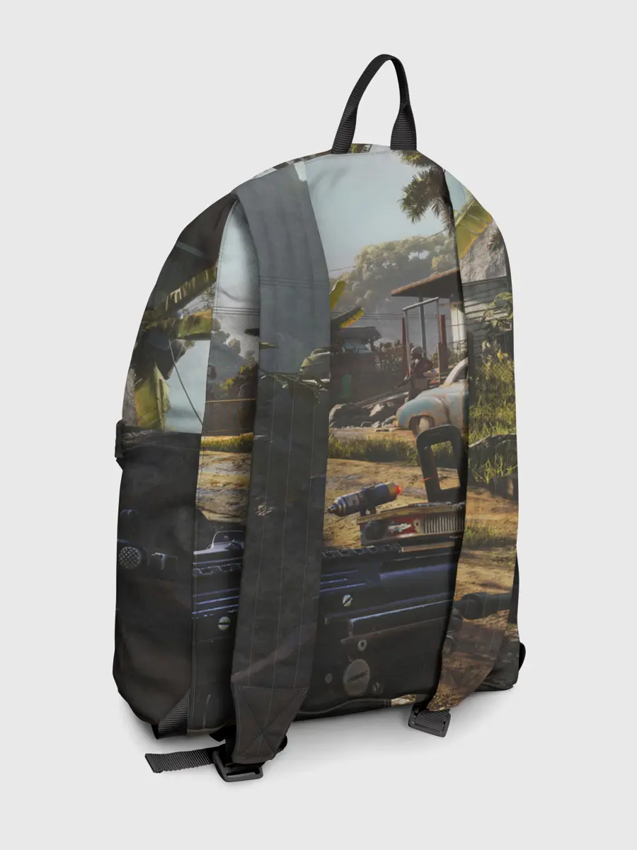 Рюкзак джинсовый / Far Cry 6 game art