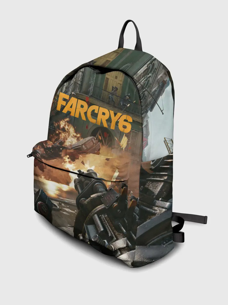 Рюкзак джинсовый / Far Cry 6 gameplay art