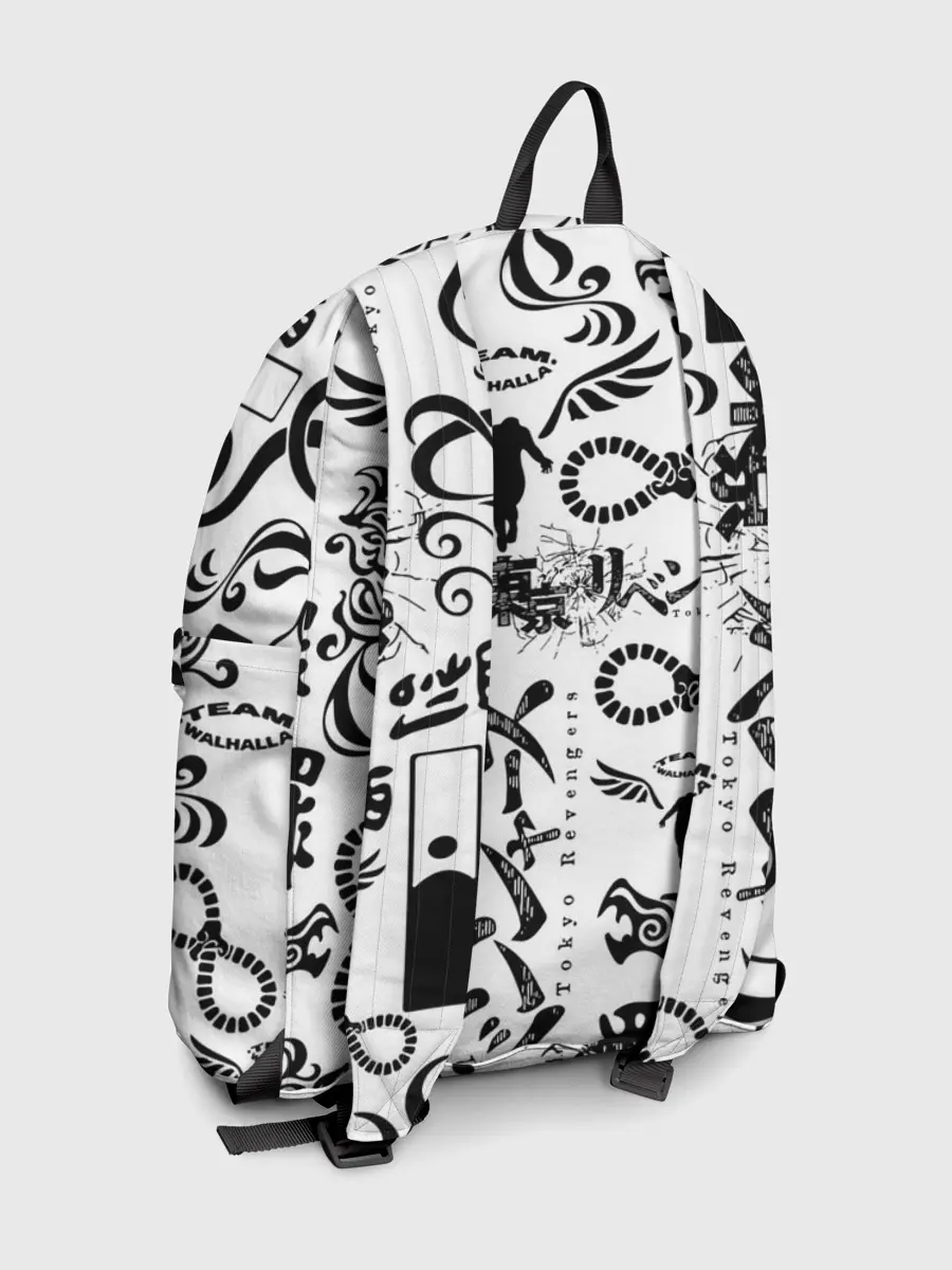 Рюкзак джинсовый / ТОКИЙСКИЕ МСТИТЕЛИ ЛОГОБОМБИНГ