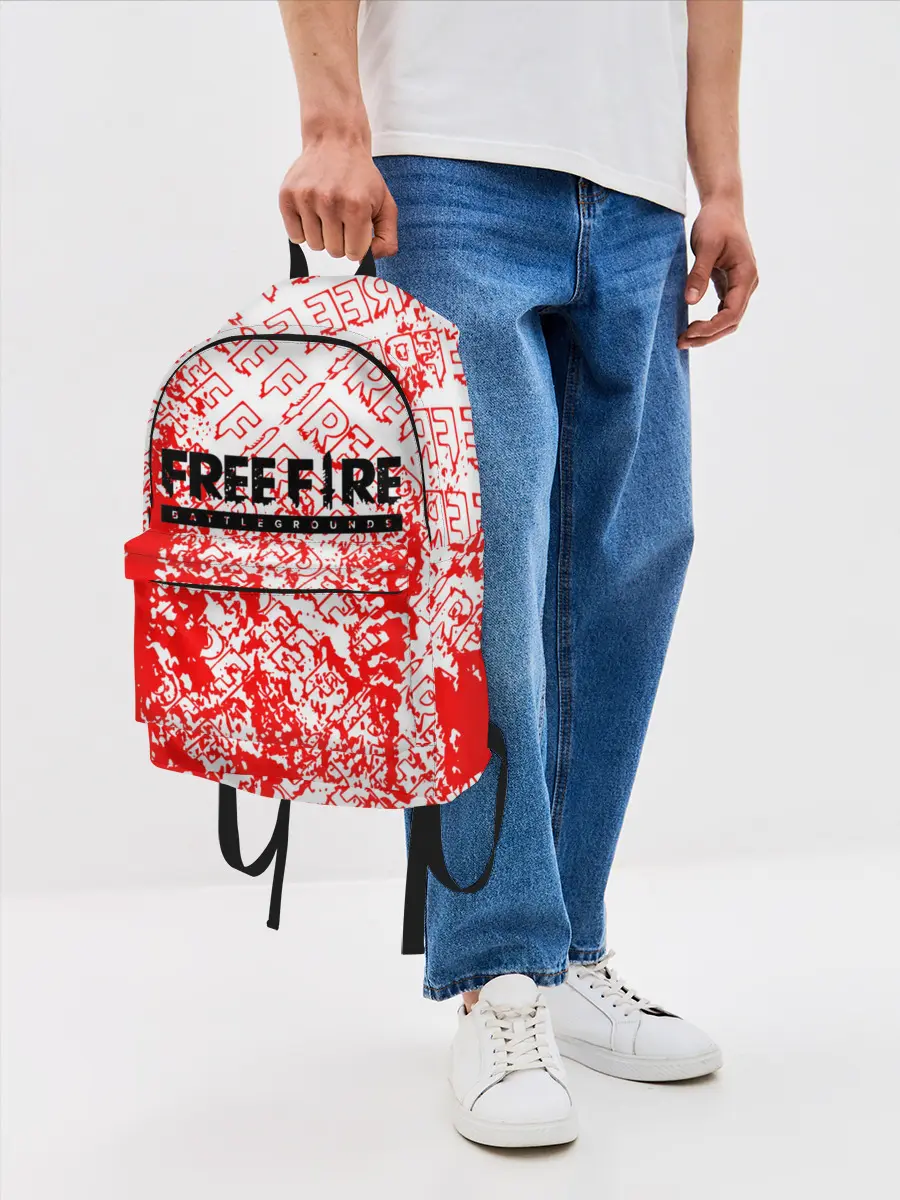 Рюкзак джинсовый / День Booyah | Garena Free Fire.