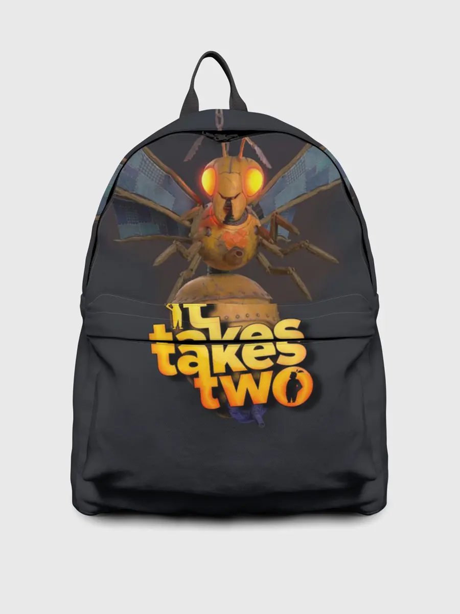 Рюкзак джинсовый / It Takes Two БОСС КОРОЛЕВА ОС