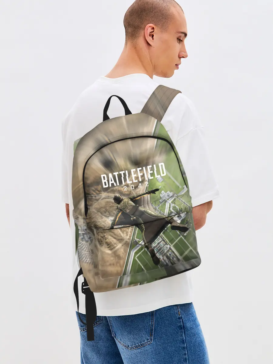 Рюкзак джинсовый / ВЫСАДКА | BATTLEFIELD 2042