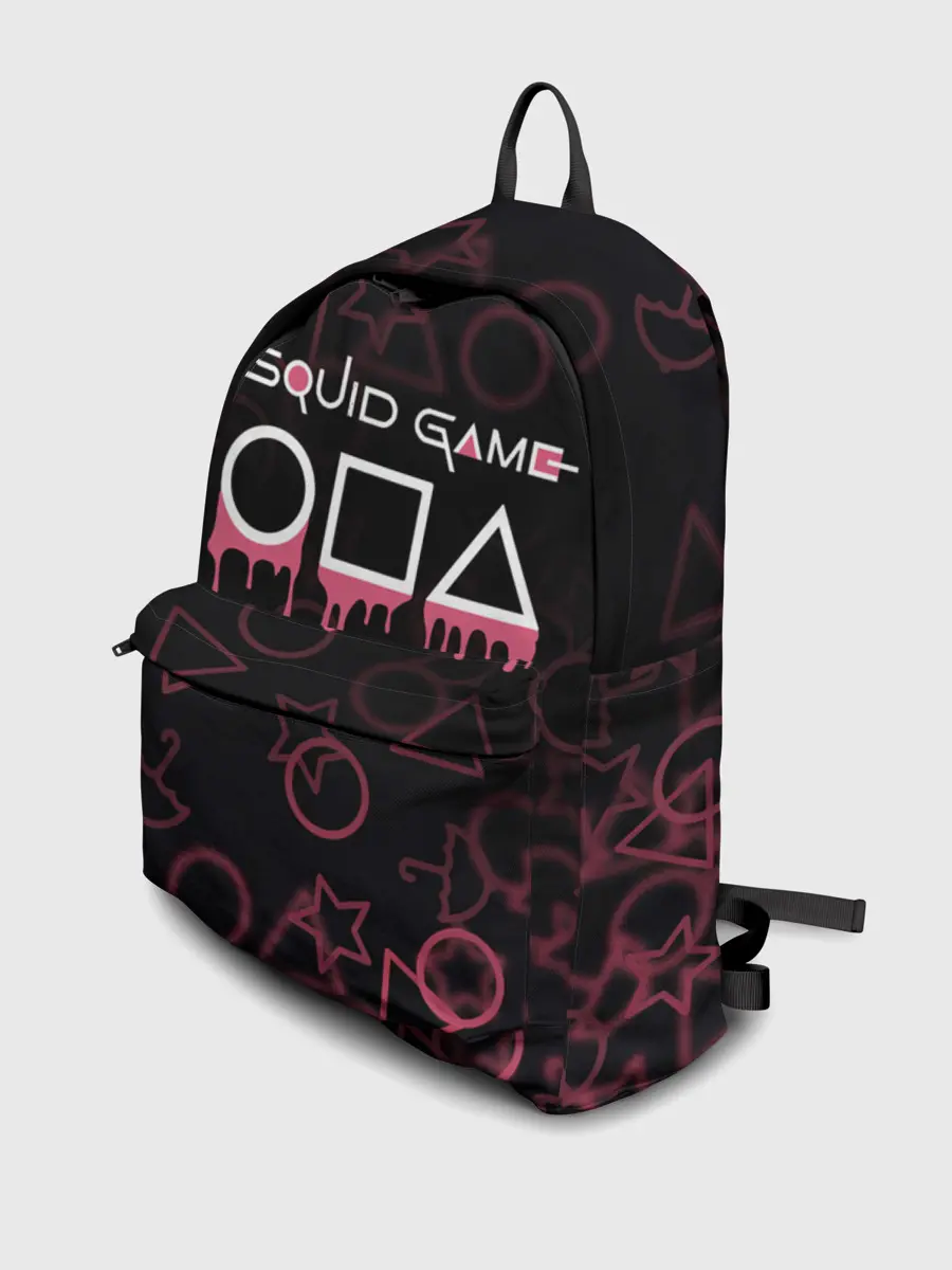 Рюкзак джинсовый / Squid Game Pattern.
