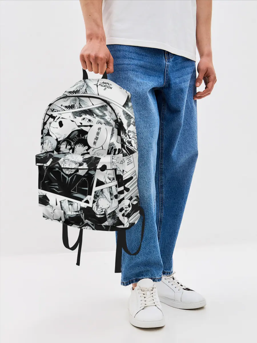 Рюкзак джинсовый / Магическая битва / Jujutsu Kaisen