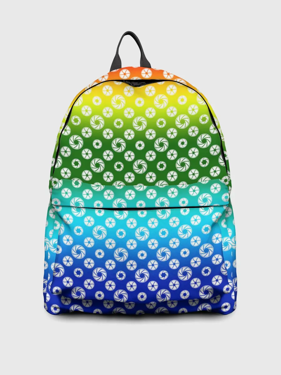 Рюкзак джинсовый / Для фотографов. RGB. Диафрагма.