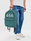 Рюкзак джинсовый / Игрок в кальмара 456.