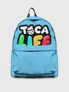 Рюкзак джинсовый / Toca Boca logo | Тока Бока логотип