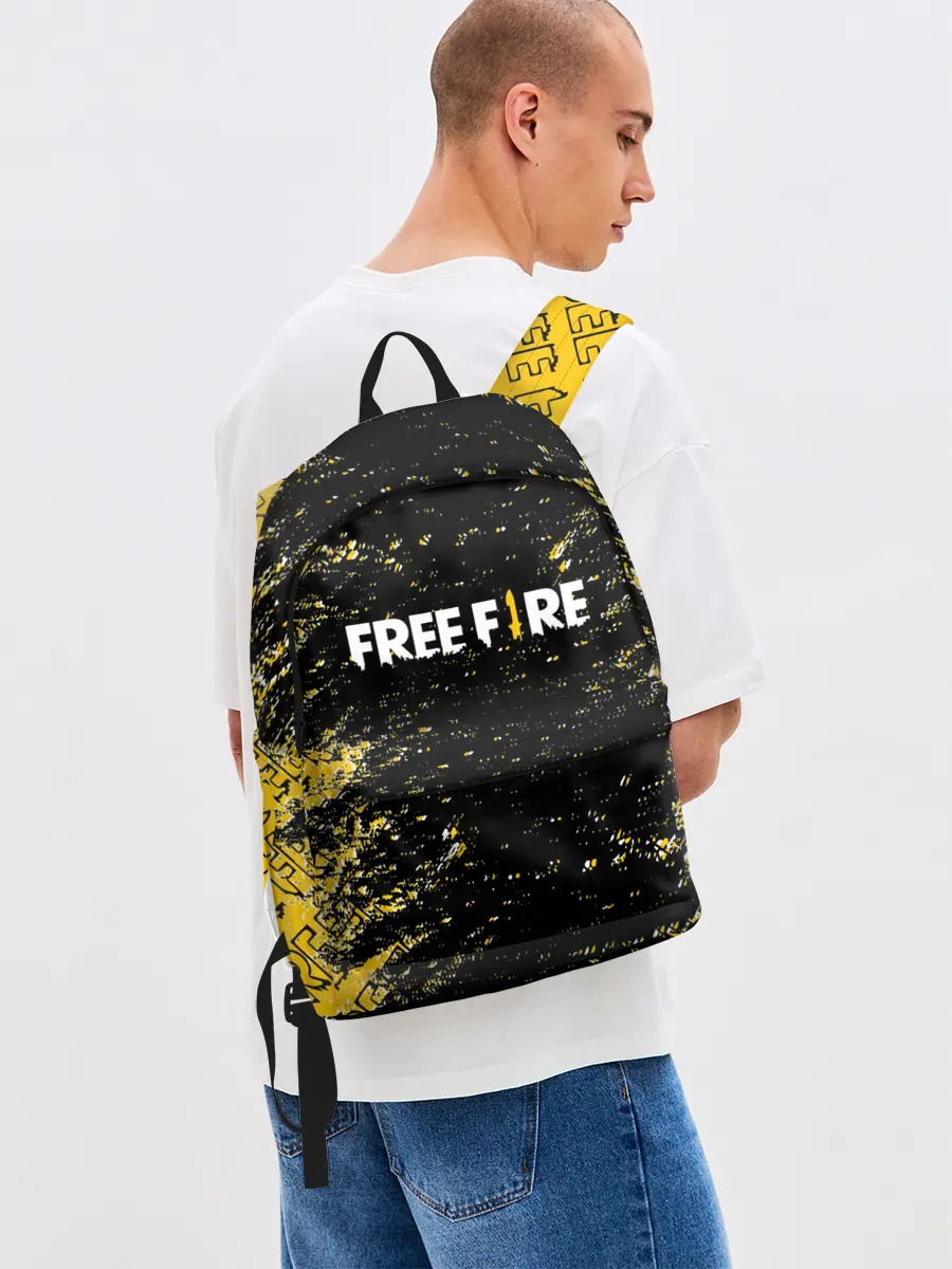 Рюкзак джинсовый / garena | free fire,