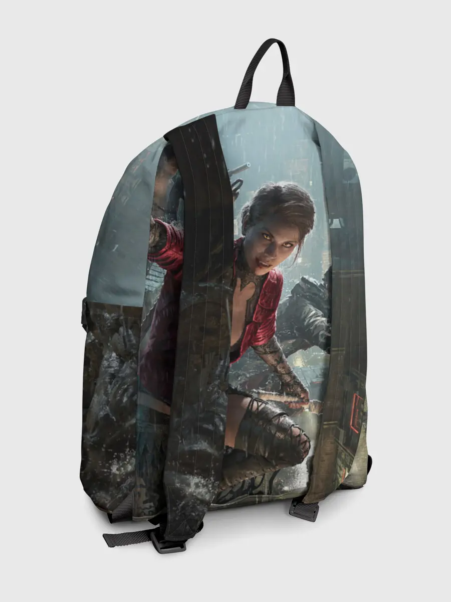 Рюкзак джинсовый / Vampire: The Masquerade - Bloodhunt