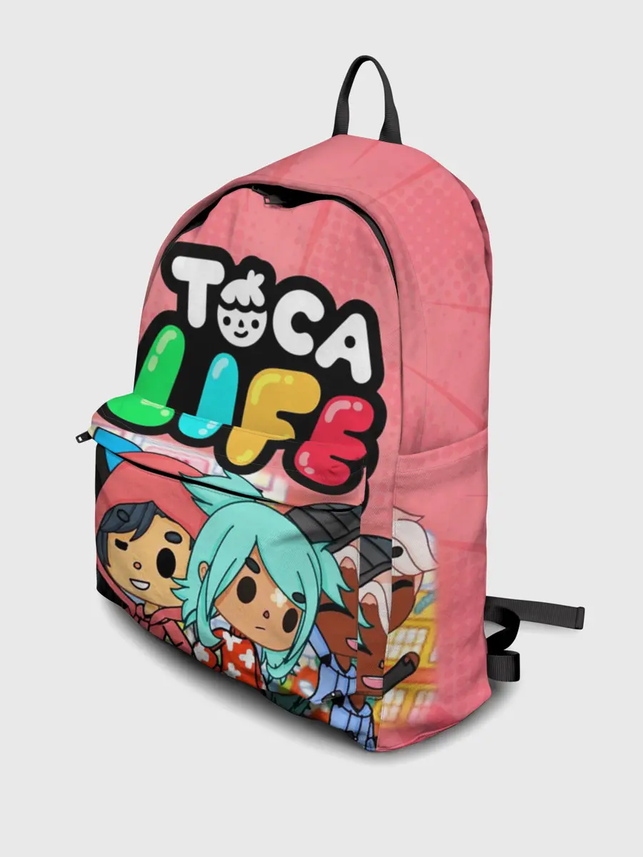 Рюкзак джинсовый / Toca Boca | Тока бока персонажи игры