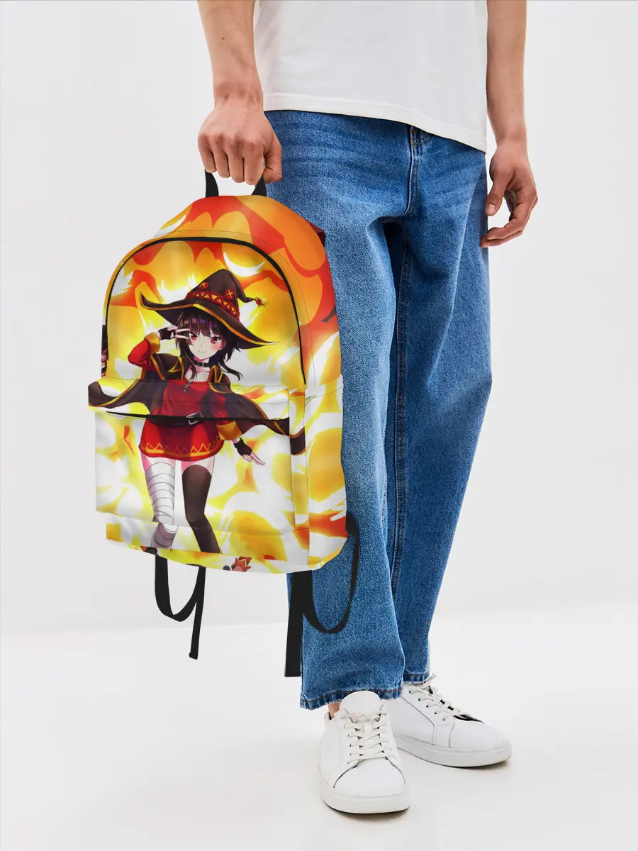 Рюкзак джинсовый / MeguminKonoSuba